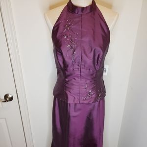 Elegant 2 piece Formal Gown